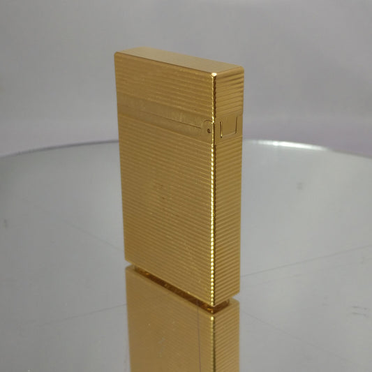 S.T. Dupont Gold Plated Horizontal Lines