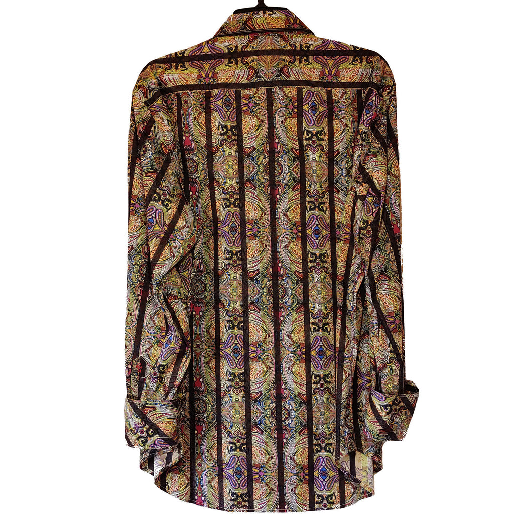 Robert Graham Colorful Long Sleeve Shirt - Medium