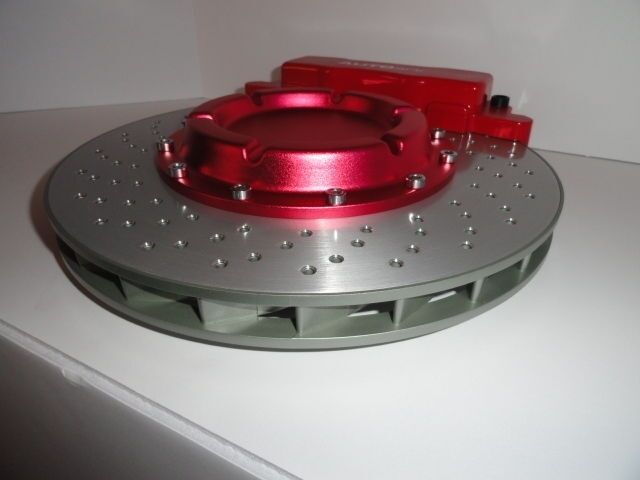 Auto Art Brake Disc Anodized Red Ashtray