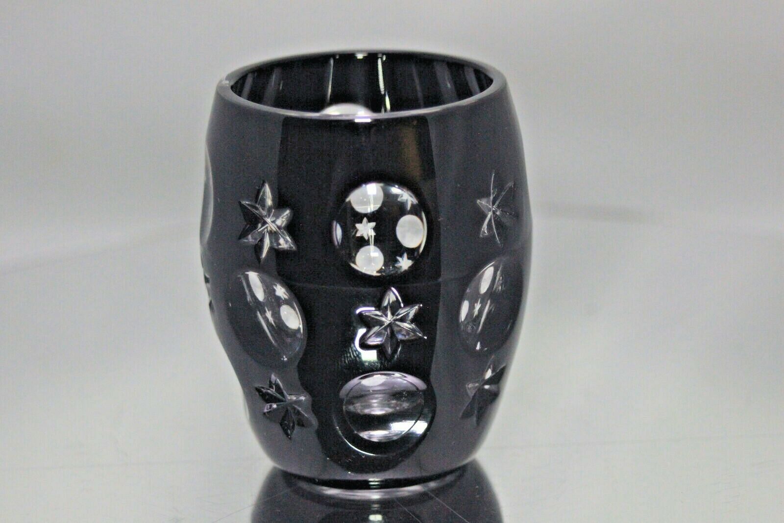 Faberge Galaxy Black Crystal Shot Glass