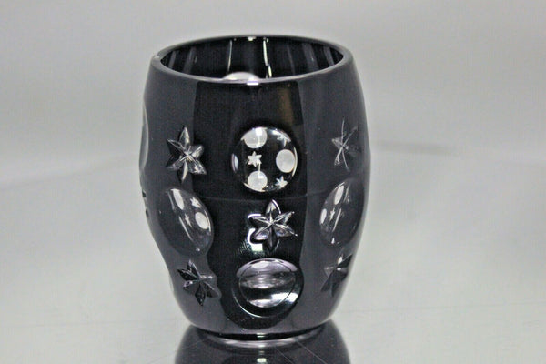 Faberge Galaxy Black Crystal Shot Glass