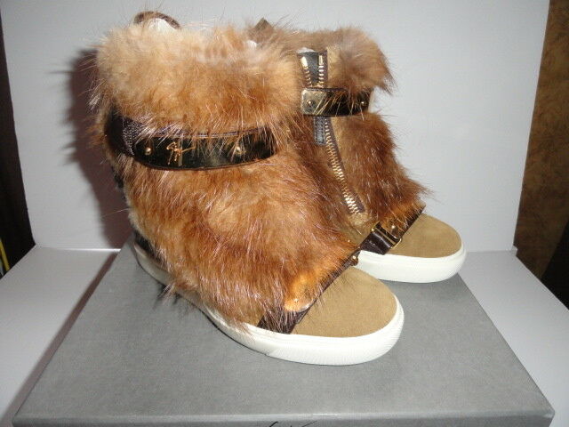 GIUSEPPE ZANOTTI LORENZ 75 TR DONNA FUR SNEAKERS 38.5