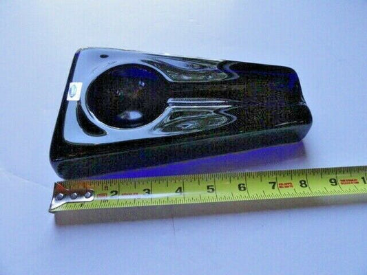 Comoy's  Blue Glass  Ashtray