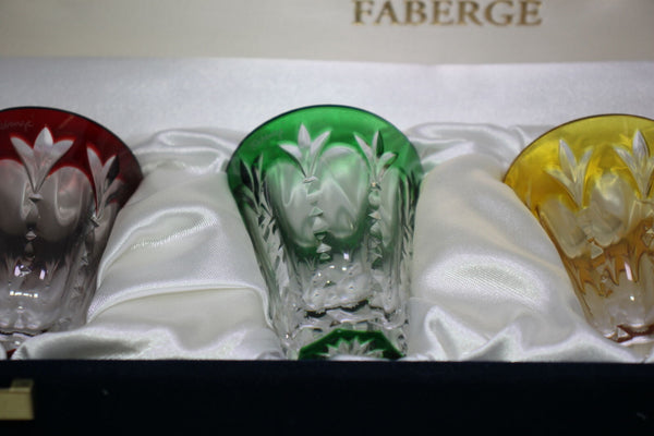 Faberge Royal Palais Vodka Shot Glasses