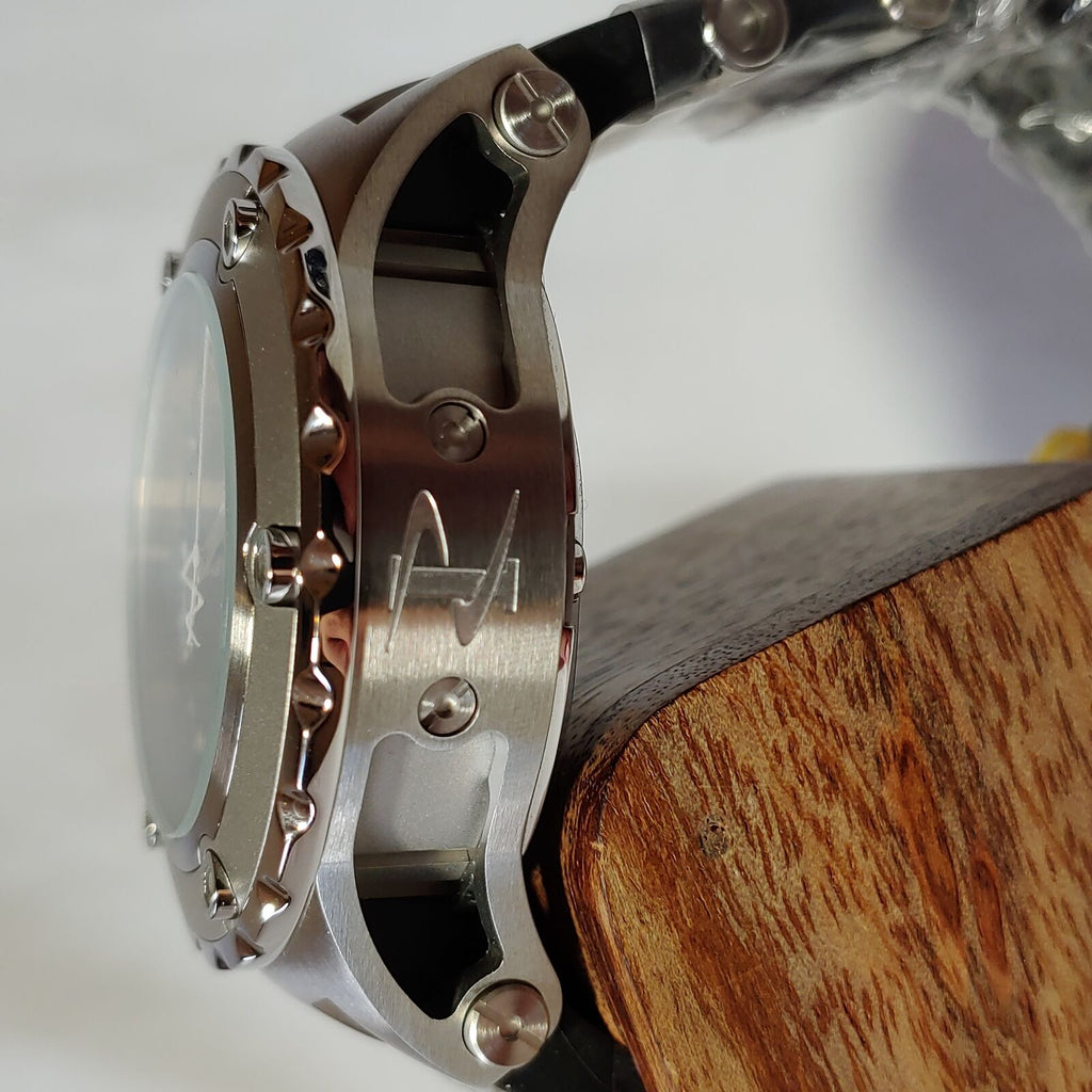 INVICTA SUBAQUA QUARTZ WATCH - STAINLESS STEEL CASE WITH GREY TONE RUBBER BAND