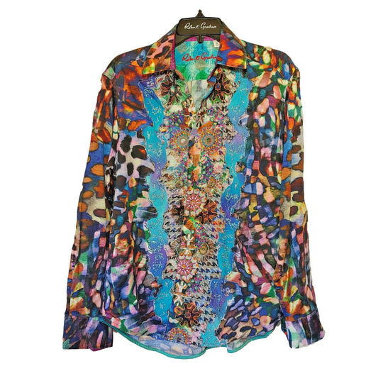 Robert Graham - Limited Edition- Men's Medium Button Down Classic Fit