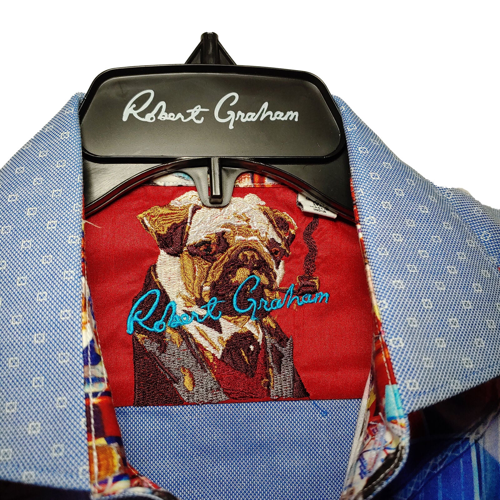 Robert Graham - Colorful Long Sleeve - Men's Medium Button Down Classic Fit