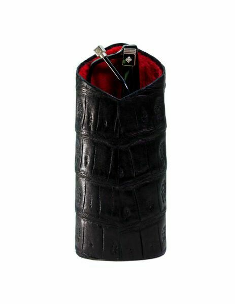Brizard and Co. - The Luxury Eyewear Stand - Genuine Black Caiman