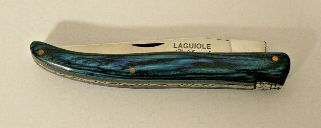 Laguiole Sapphire Pocket Knife