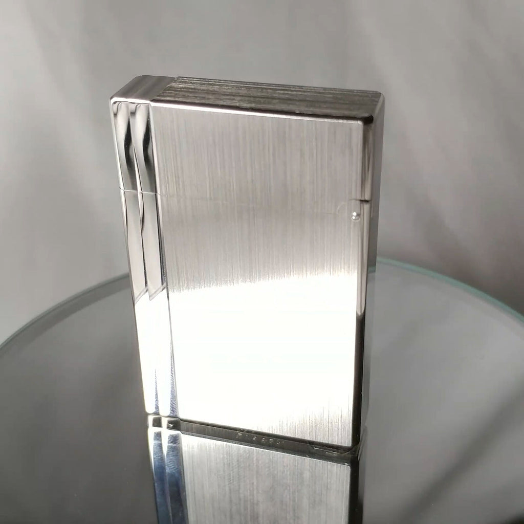ST DUPONT GATSBY BRUSHED PALLADIUM  LIGHTER