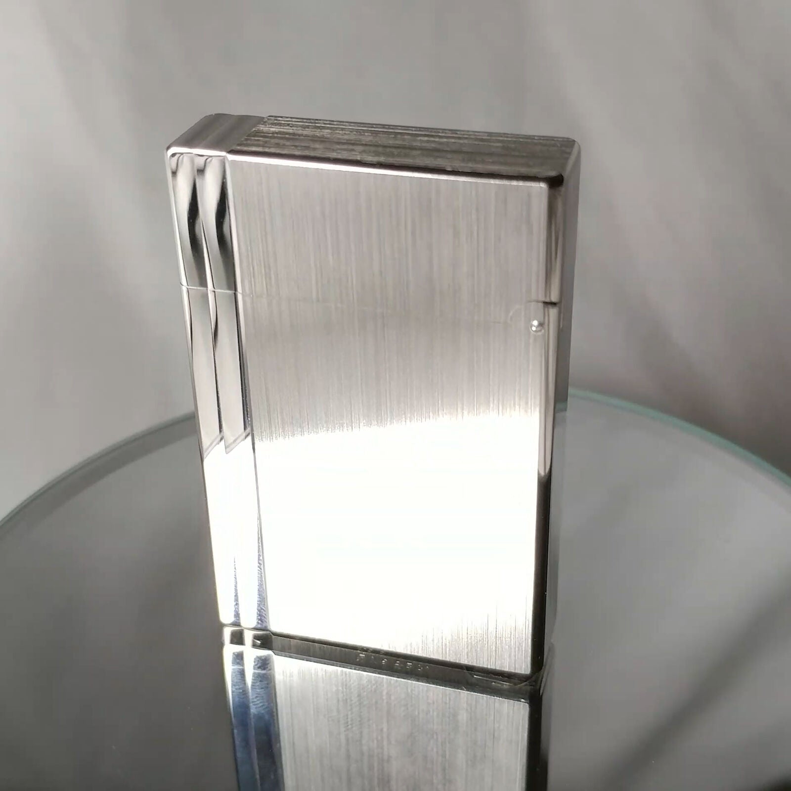 ST DUPONT GATSBY BRUSHED PALLADIUM  LIGHTER