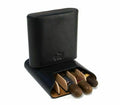 Brizard and Co - The "Show Band" 5 Cigar Case - Sunrise Black and Macassar Ebony