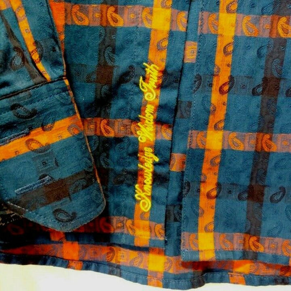 Robert Graham - Colorful Long Sleeve - Men's Medium Button Down Classic Fit