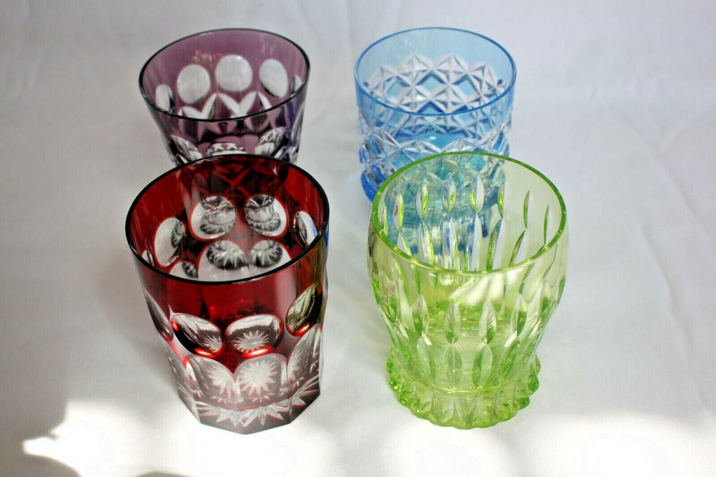 Faberge Na Zdorovya Glasses  set of 4 Edition II Measure 3 7'8 " H x 3 3/8 " W