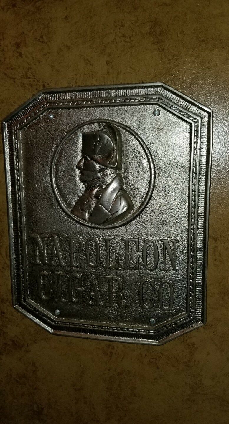 Napoleon Co. Nickel-Plated Bronze Sign