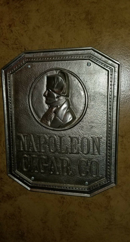 Napoleon Co. Nickel plated Bronze Sign