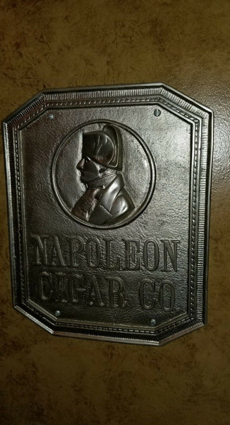 Napoleon Co. Nickel plated Bronze Sign