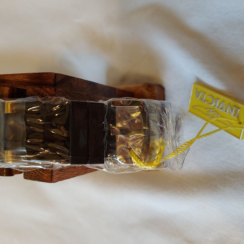INVICTA SUBAQUA QUARTZ WATCH  6178- GOLD CASE WITH BLACK TONE RUBBER BAND