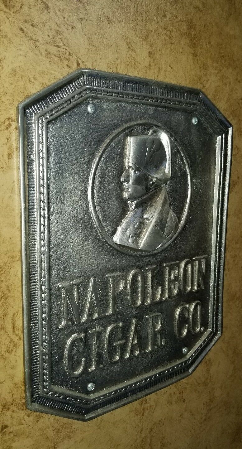 Napoleon Co. Nickel-Plated Bronze Sign