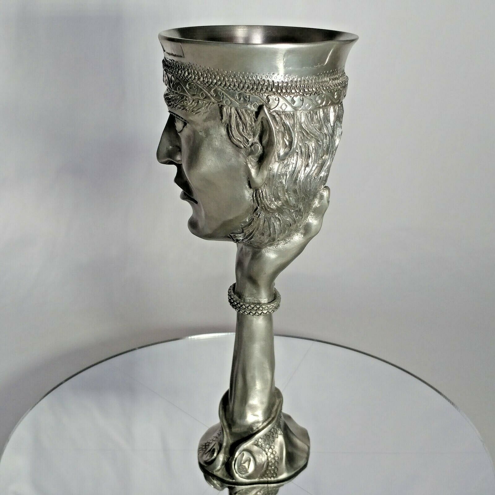 Royal Selangor Lord of the Rings Celeborn Pewter Goblet without box