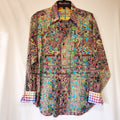 Robert Graham - Colorful Long Sleeve - Men's Medium Button Down Classic Fit