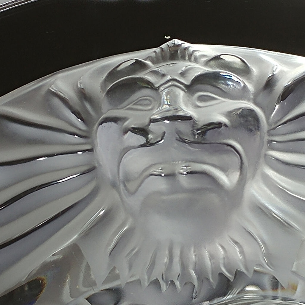 Lalique | Crystal "Tete De Lion" Ashtray