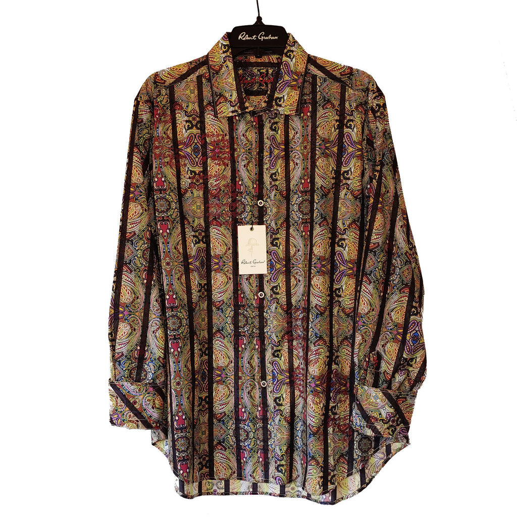 Robert Graham Colorful Long Sleeve Shirt - Medium