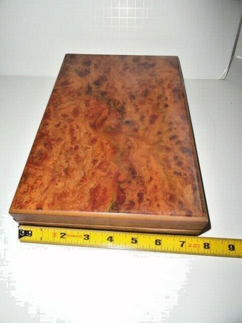 Mastro de Paja Burl Wood storage box # 7