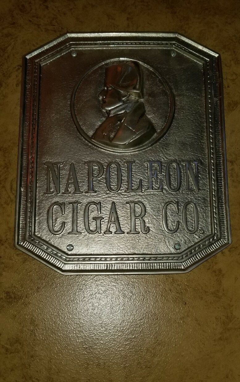 Napoleon Co. Nickel-Plated Bronze Sign