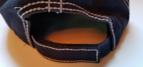 Mack Trucks Blue Denim  Embroidered Baseball Cap