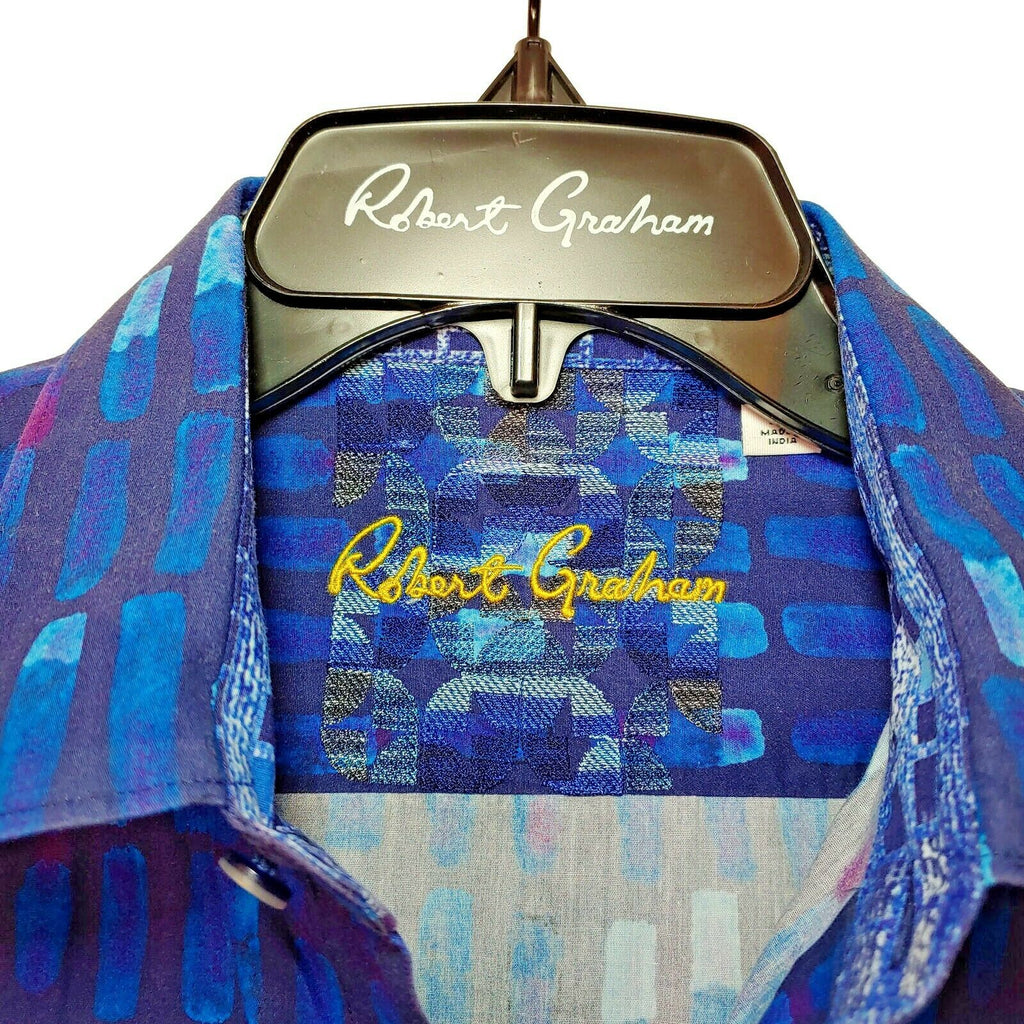 Robert Graham - Colorful Long Sleeve - Men's Medium Button Down Classic Fit