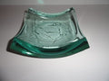 Stephen Schlanser Art Glass Bowl Brush Strokes Signed and Dated 1996