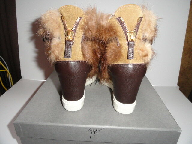 GIUSEPPE ZANOTTI LORENZ 75 TR DONNA FUR SNEAKERS 38.5