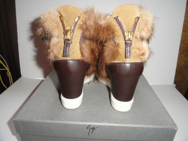 GIUSEPPE ZANOTTI LORENZ 75 TR DONNA FUR SNEAKERS 38.5