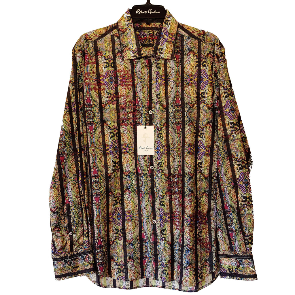 Robert Graham Colorful Long Sleeve Shirt - Medium