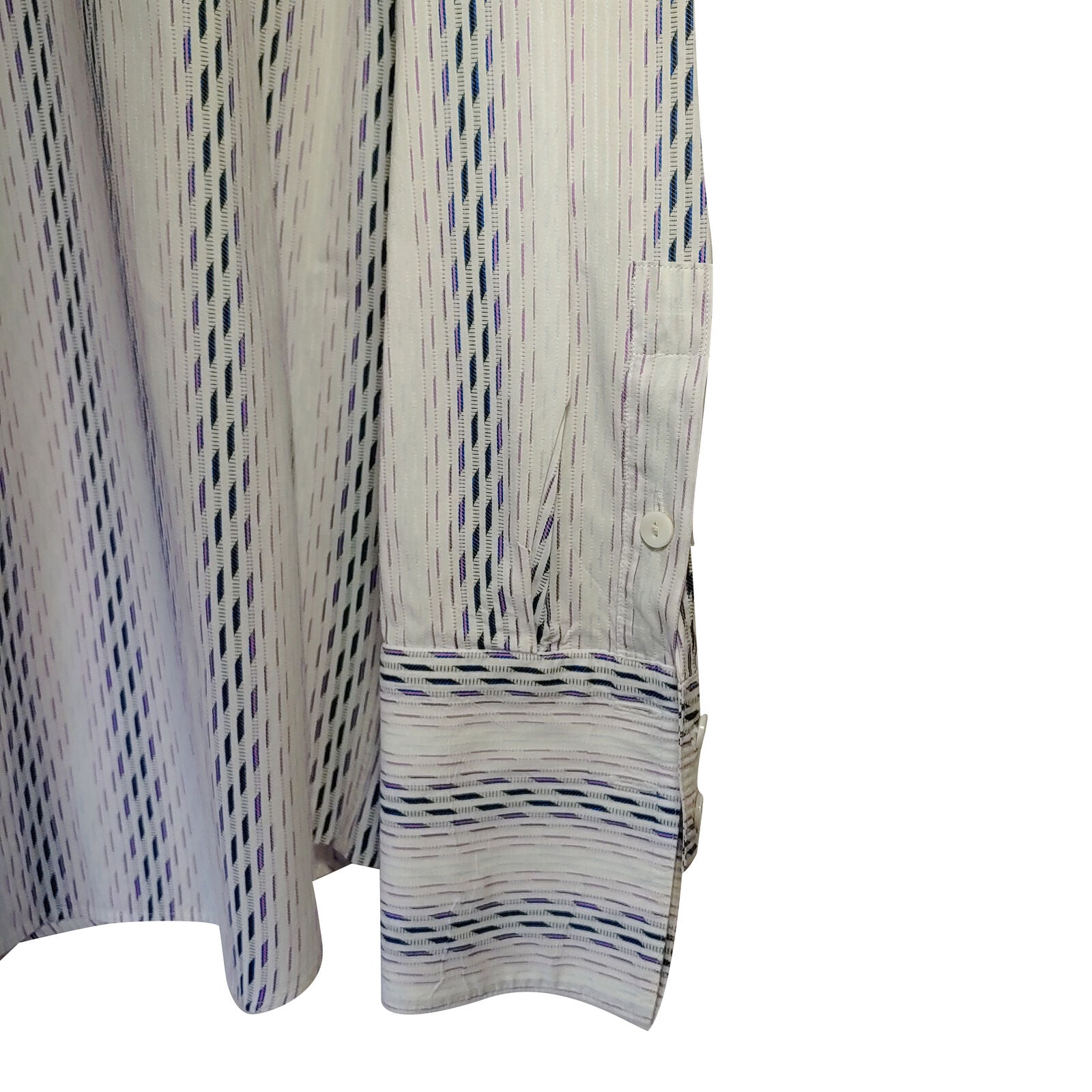 Jhane Barnes - Long Sleeve - Men's Medium Button Down Classic Fit