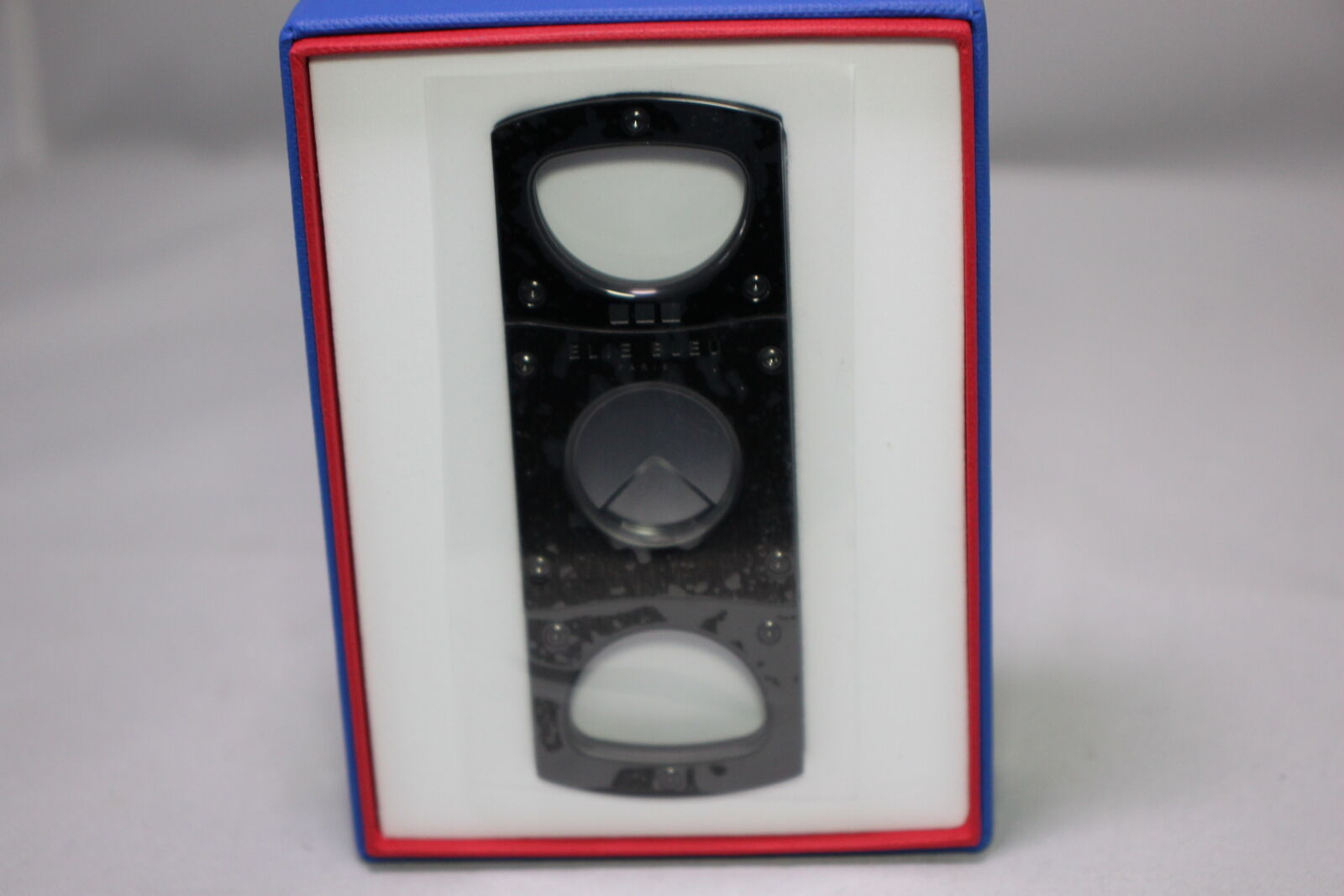 Elie Bleu Cigar Cutter, Black Finish | EBC1001 New In Box