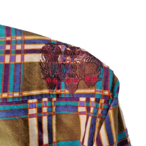Robert Graham - Colorful Long Sleeve - Men's Medium Button Down Classic Fit