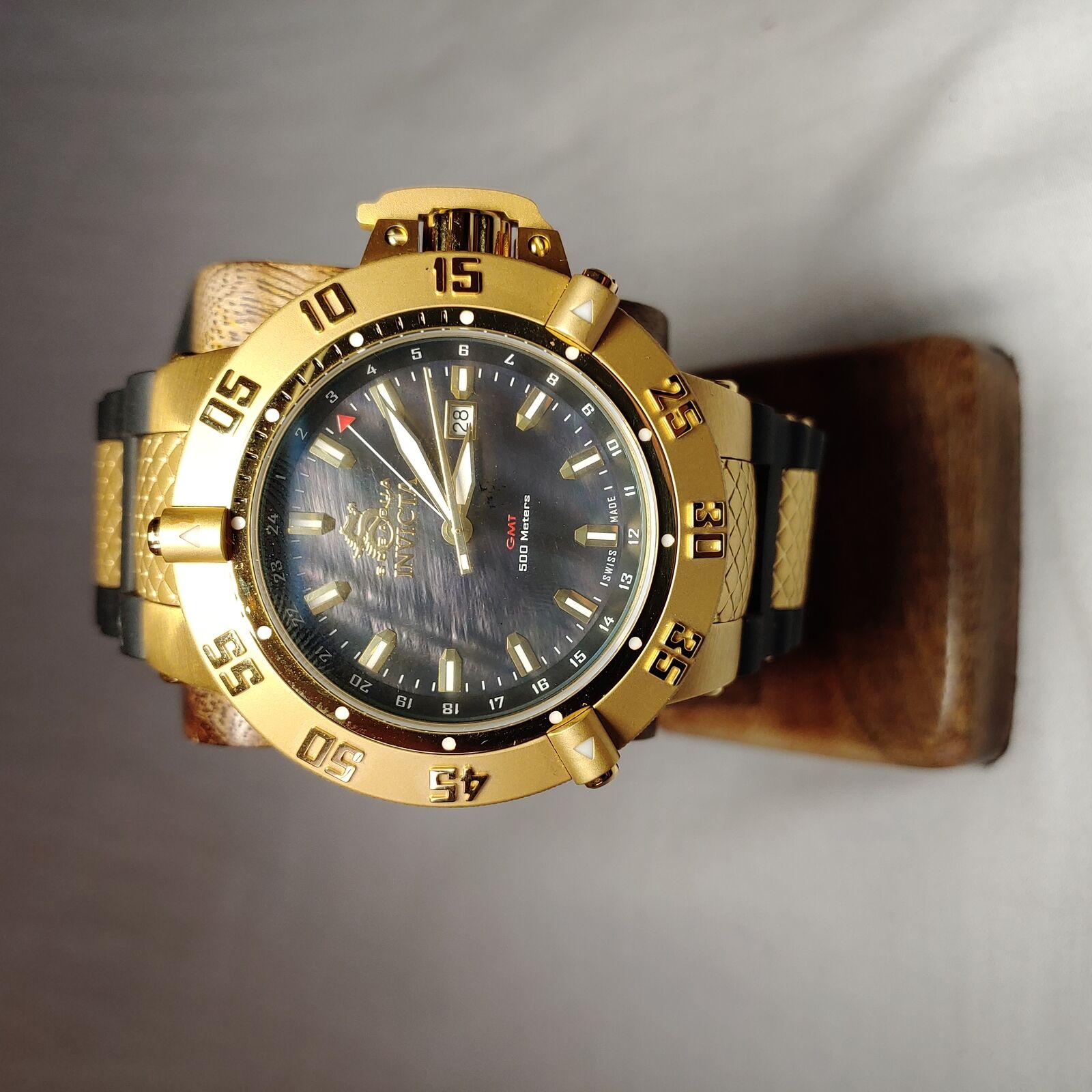 INVICTA SUBAQUA NOMA III MENS QUARTZ 50MM BLACK CASE STAINLESS STEEL DIAL