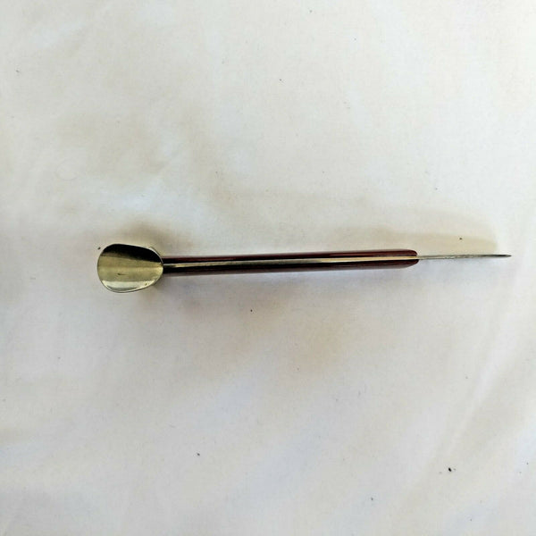 Vintage Cigar Cutter/Punch w/ Box Opener and Wooden Handle - Solingen