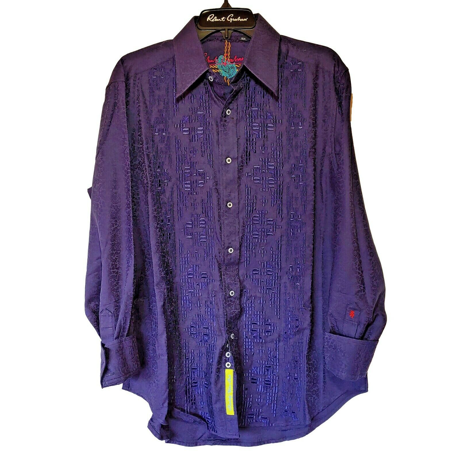 Robert Graham - Colorful Long Sleeve - Men's Medium Button Down Classic Fit