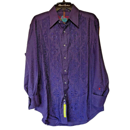 Robert Graham - Colorful Long Sleeve - Men's Medium Button Down Classic Fit