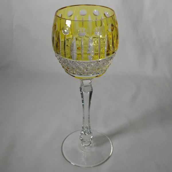 FABERGE | YELLOW XENIA IMPERIAL YELLOW GOLD CRYSTAL GOBLET | SINGLE