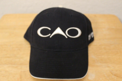 CAO Black Baseball Cap