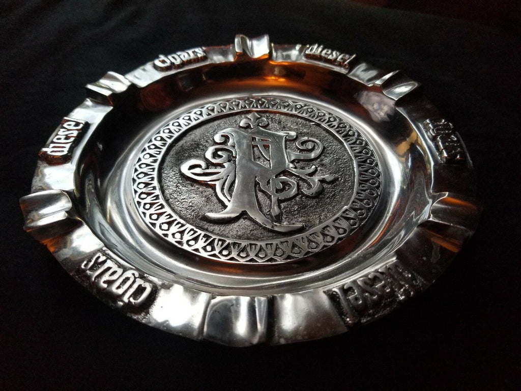 Diesel Pewter Round Ashtray