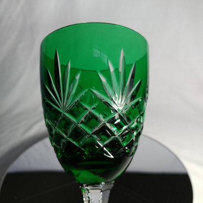 Faberge Emerald Green Odessa Crystal Glass