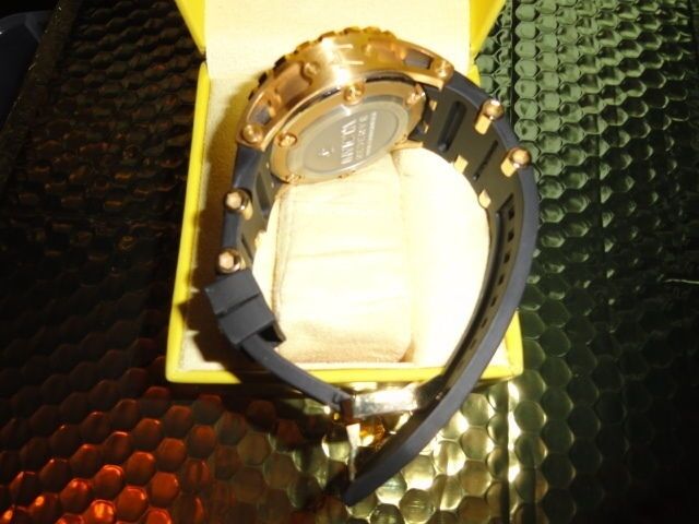 Invicta 6905 Reserve Subaqua Specialty Chronograph Gold Plated Swiss Watch