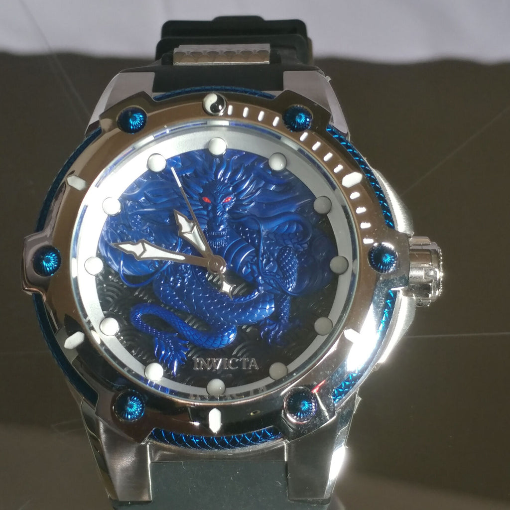 INVICTA | Speedway Stainless Steel Automatic Watch w/Black Strap | Model: 25778