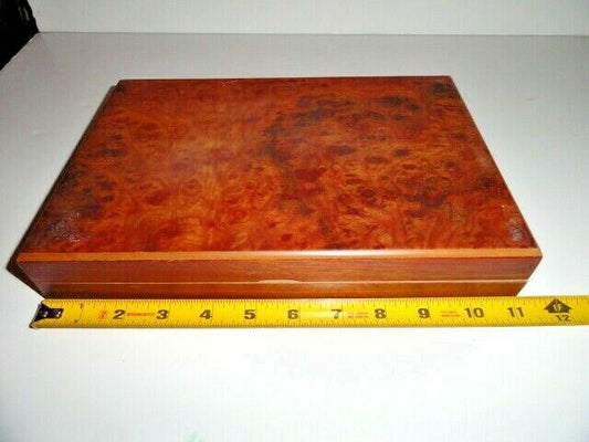 Mastro de Paja Burl Wood storage box # 4