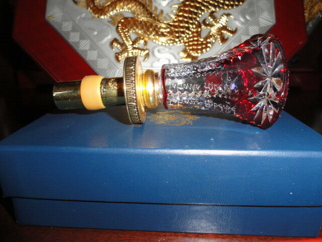 Fabergé Crystal Bottle Stopper